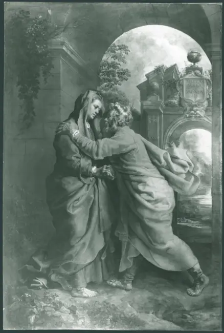 Loon Theodoor van - sec. XVII - Incontro di Gioacchino e Anna alla Porta Aurea