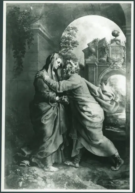Loon Theodoor van - sec. XVII - Incontro di Gioacchino e Anna alla Porta Aurea