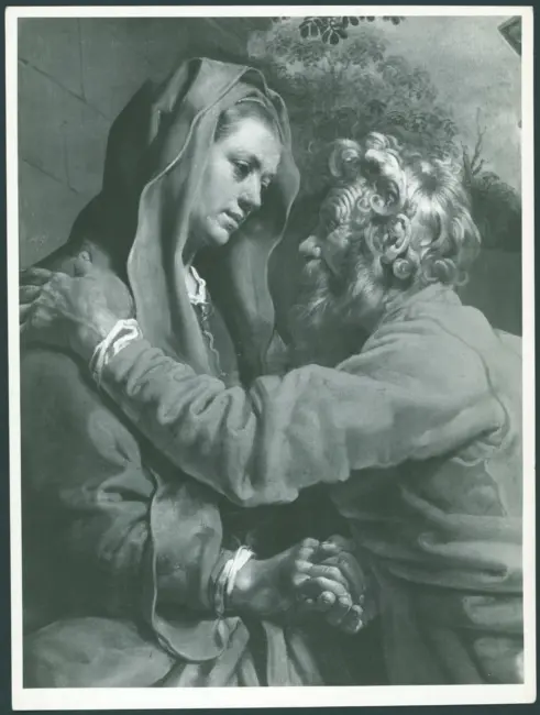 Loon Theodoor van - sec. XVII - Incontro di Gioacchino e Anna alla Porta Aurea
