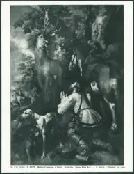 (Mostra Fiamminga a Roma) Bruxelles, Museo Belle Arti - S. Uberto (Theodoor van Loon)