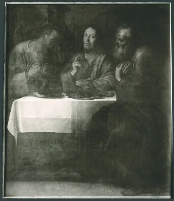 Joh. Ulrich Loth: Jesus in die Jungen in Emaus