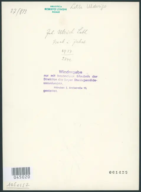 Joh. Ulrich Loth. Isach u. Jakob