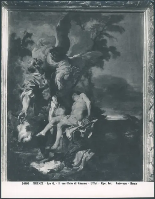 Firenze - Lys G. - Il sacrificio di Abramo - Uffizi