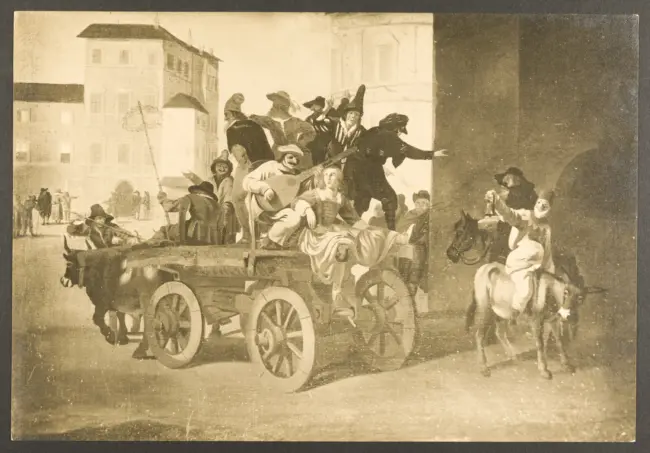 Liss Johann - sec. XVII - Scena carnevalesca