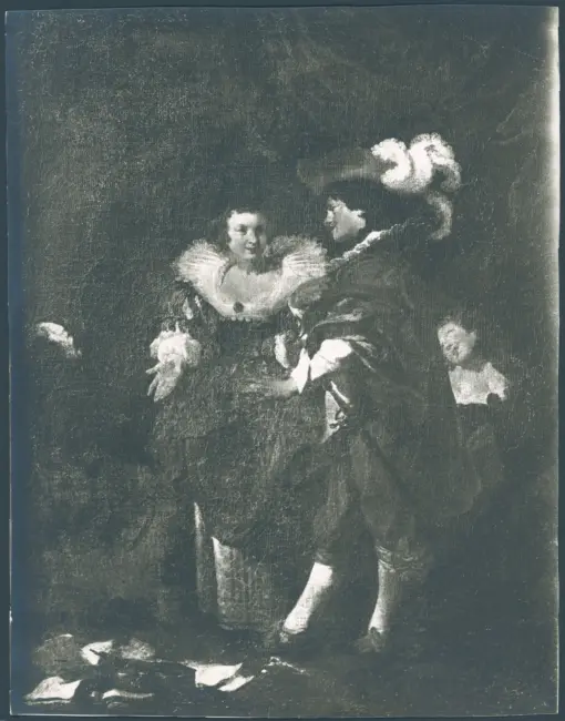 Liss Johann - sec. XVII - Coppia galante