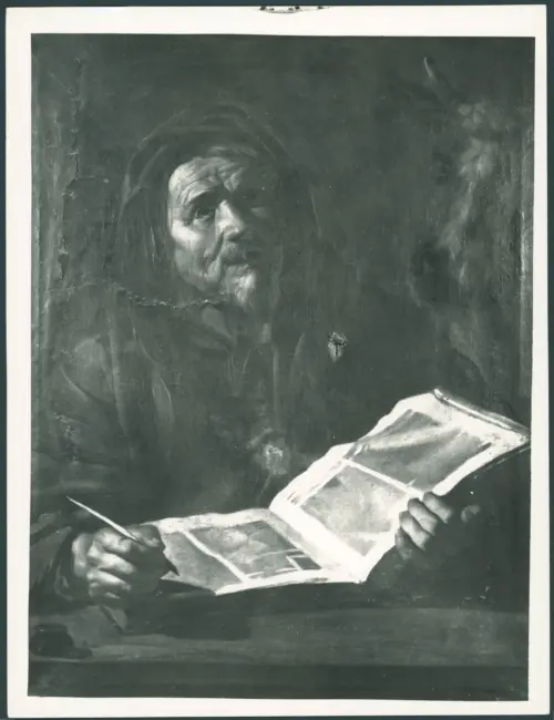 Zaragozza - La Seo. Sacristia Mayor. "S. Lucas "Evangelista". s. XVII