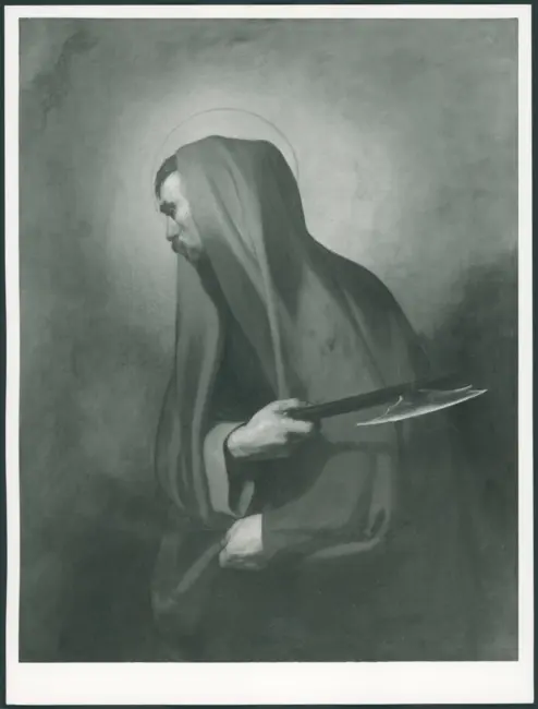 Maestro del Giudizio di Salomone - sec. XVII - San Giuda Taddeo (?)