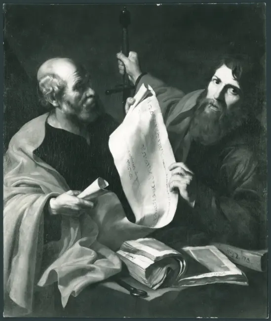 Douffet Gérard (?) - sec. XVII - San Pietro e san Paolo