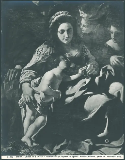 Riposo nella fuga in Egitto