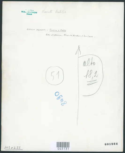 Manetti Rutilio - sec. XVII - Sansone e Dalila