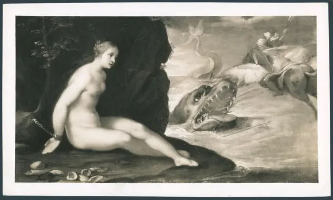 Manetti Rutilio - sec. XVII - Perseo libera Andromeda