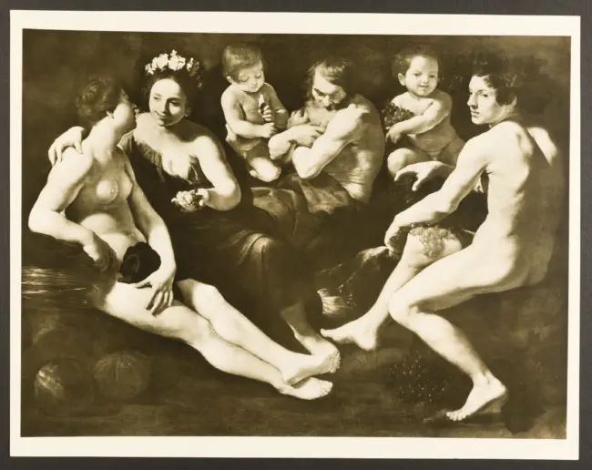 Manetti Rutilio - sec. XVII - Allegorie delle quattro stagioni