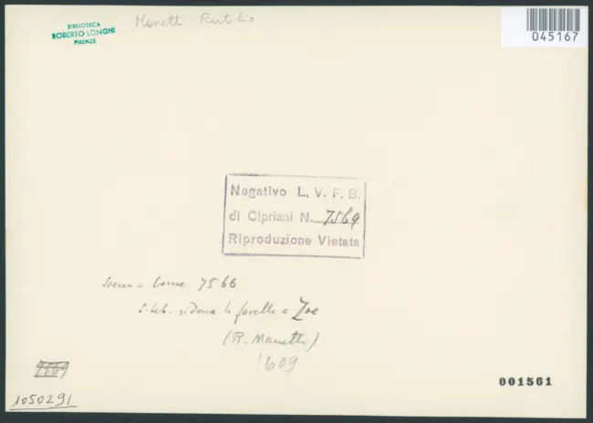 Manetti Rutilio - sec. XVII - San Sebastiano restituisce la parola a santa Zoe