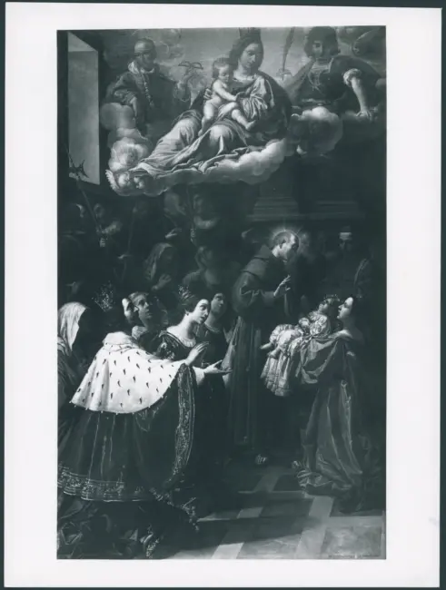 Manetti Rutilio - sec. XVII - Miracolo del beato Salvatore da Orta