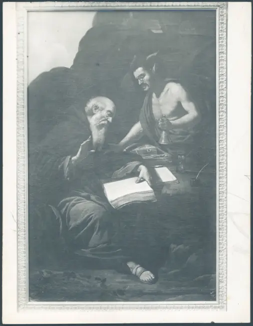 Manetti Rutilio - sec. XVII - Sant'Antonio Abate tentato dal diavolo