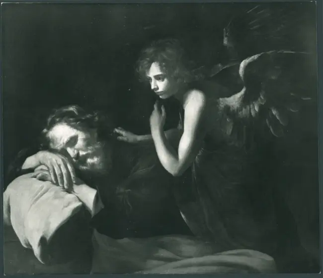 Manetti Rutilio (?) - sec. XVII - Sogno di san Giuseppe