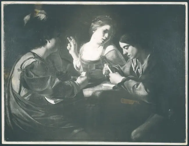Manfredi Bartolomeo - sec. XVII - Giocatori di carte