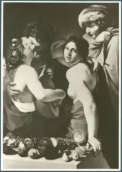 Manfredi Bartolomeo - sec. XVII - Allegoria delle quattro Stagioni