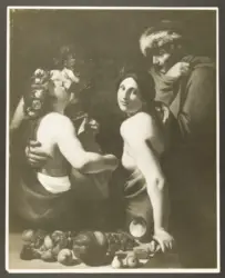 Manfredi Bartolomeo - sec. XVII - Allegoria delle quattro Stagioni