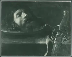 Manfredi Bartolomeo - sec. XVII - Testa di san Giovanni Battista