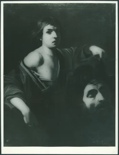Manfredi Bartolomeo - sec. XVII - David con la testa di Golia