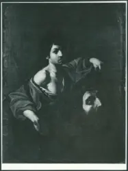 Manfredi Bartolomeo - sec. XVII - David con la testa di Golia