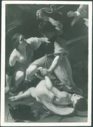 Manfredi Bartolomeo - sec. XVII - Marte punisce Cupido