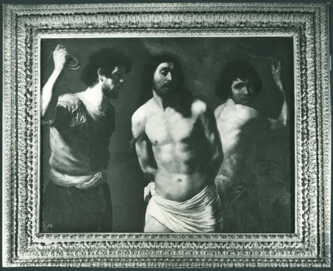 Manfredi Bartolomeo (?) - sec. XVII - Flagellazione di Cristo
