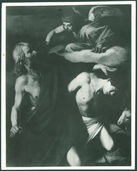 Manfredi Bartolomeo - sec. XVII - Sacrificio di Isacco