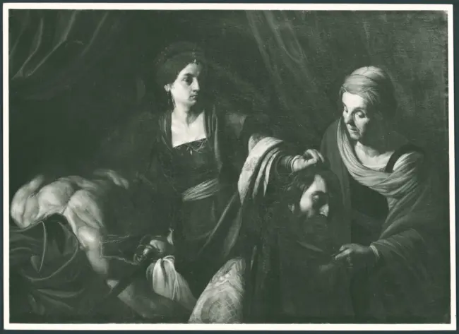 Manfredi Bartolomeo - sec. XVII - Giuditta con la testa di Oloferne