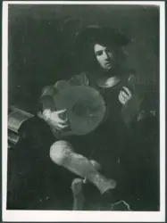Manfredi Bartolomeo; Manfredi Bartolomeo (scuola) - sec. XVII; sec. XVII - Suonatore di liuto
