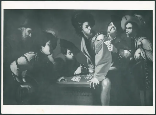 Manfredi Bartolomeo (copia da) - sec. XVII - Giocatori di carte
