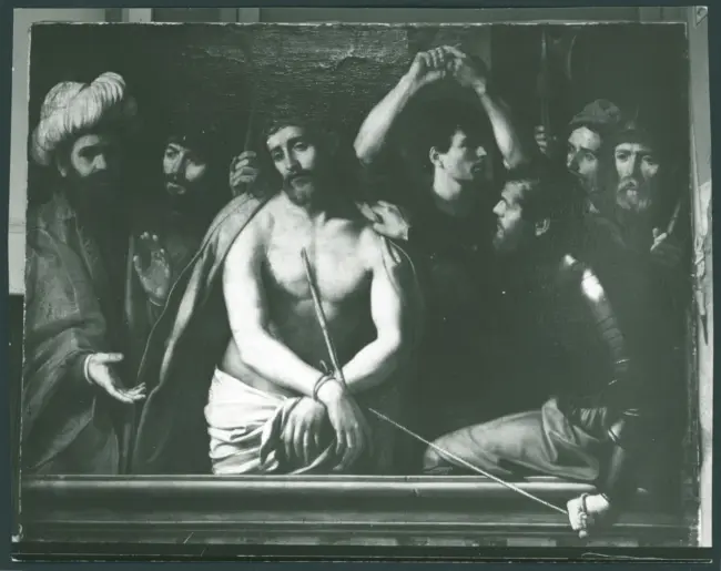 Manfredi Bartolomeo (scuola) - sec. XVII - Ecce Homo