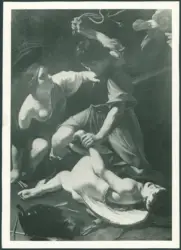 Manfredi Bartolomeo - sec. XVII - Marte punisce Cupido