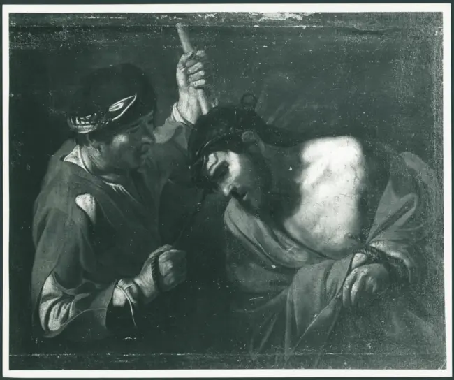 Manfredi Bartolomeo (copia da) - sec. XVII - Incoronazione di spine