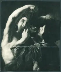 Manfredi Bartolomeo - sec. XVII - Bacco e bevitore