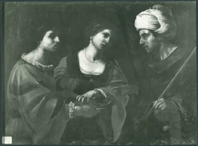 Manfredi Bartolomeo - sec. XVII - Scena biblica