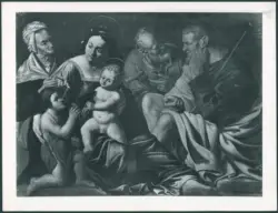 Sacra Famiglia e santi