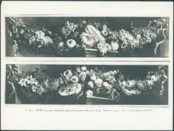 Festoni di fiori e frutta (l'Autunno e l'Inverno)