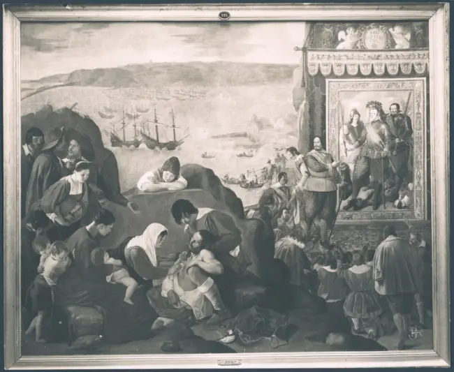Maino (Mayno) Juan Bautista - sec. XVII - La rinconquista di Bahìa de Todos los Santos