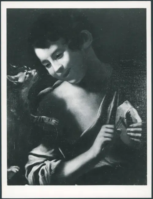 Giovinetto e un gatto