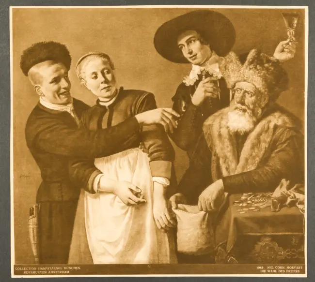 Rijksmuseum Amsterdam. Nic. Corn. Moeyart. Die Wahl des Freiers