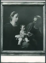 Musso Nicolò - sec. XVII - Madonna con Bambino e sant'Anna