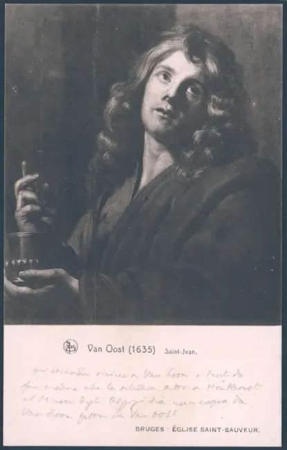 Van Oost (1635). Saint-Jean. Bruges, église Saint-Sauveur.