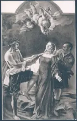 Van Oost (Père). Le Martyre de Ste Godelieve. Bruges, èglise Saint-Sauveur.
