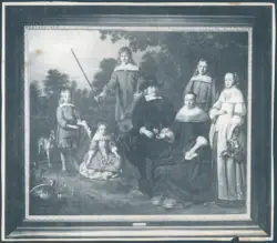 Oost Jacob van il Vecchio - sec. XVII - Ritratto di famiglia