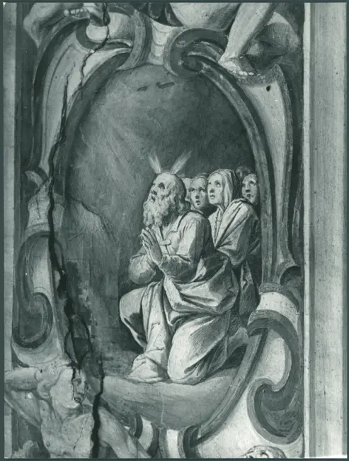 Figure allegoriche, Putti, Scene bibliche, Scene encomiastiche