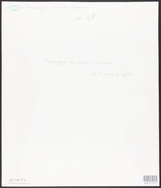 Merisi Michelangelo (Caravaggio) - sec. XVI - Concerto