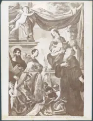 Madonna con Bambino in trono, sant'Andrea, san Carlo Borromeo, san Paolino di Nola, san Guglielmo d'Aquitania
