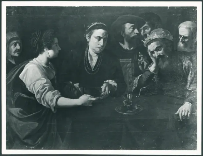 Salomè consegna ad Erodiade la testa di san Giovanni Battista